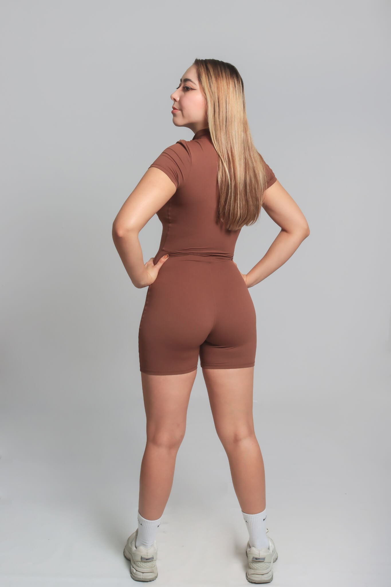 Jumpsuit Uno colección Origen Kábala café