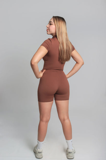 Jumpsuit Uno colección Origen Kábala café