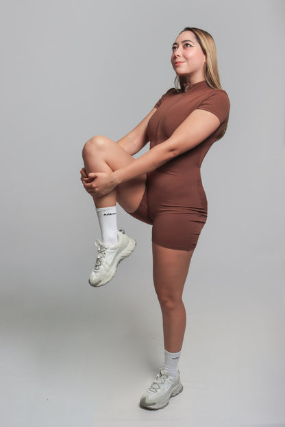 Jumpsuit café colección Origen Kábala