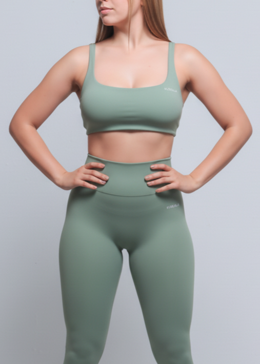 Sports bra sujetador colección origen verde
